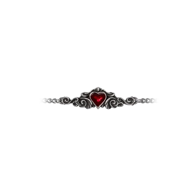 Alchemy Gothic Betrothal Bracelet, Pewter