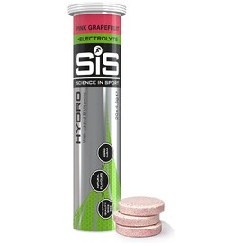 SCIENCE IN SPORT Hydro Electrolyte Tablets, Fast Hydration, Performance Electrolytes for Enhanced Hydration & Endurance Supplement for Running, Cycling, Triathlon, Pink Grapefruit - 20 Tablets 1 Pack