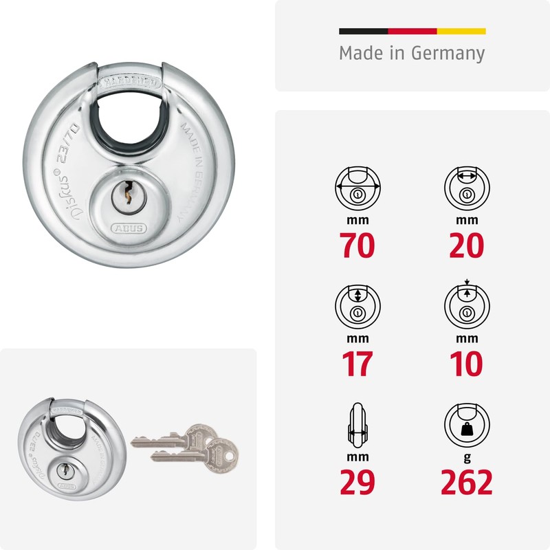 ABUS Mechanical ABU2370C ABUS Padlocks