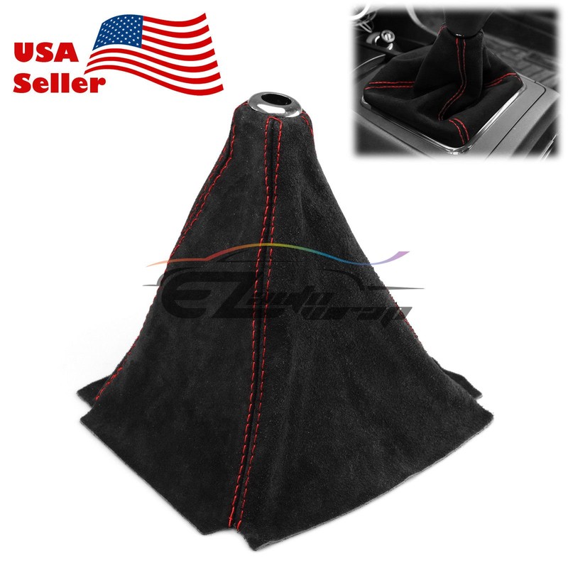 EZAUTO WRAP Universal Real Velvet Shift Knob Shifter Boot Cover