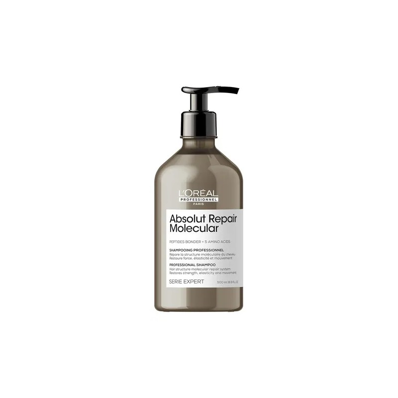 Loreal Absolut Repair Molecular Shampoo 500ml Mascara Chica