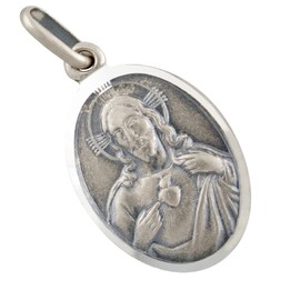 AFP AS-540 Jesus Christ Pendant 925 Sterling Silver, Sterling Silver, No Gemstone