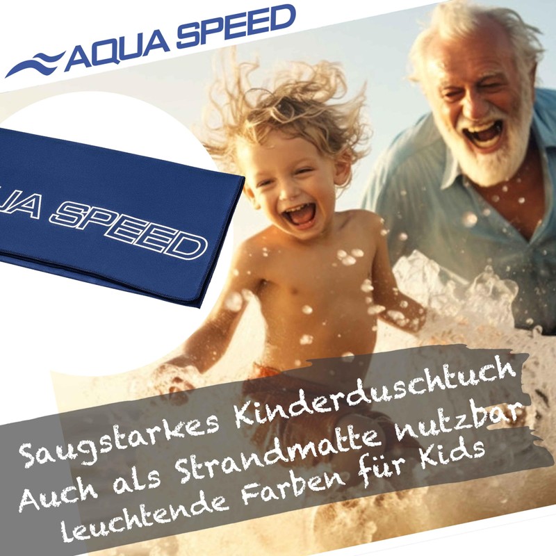 Aqua Speed Microfibre Towel Quick-Drying 50 x 100 cm Travel