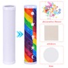 Generic 3pcs Variety Kaleidoscope Handmade Kaleidoscope Kit DIY Toy Kit