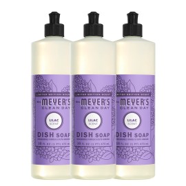 Mrs. Meyers LILAC Scent Liquid DISH SOAP 16 Oz. w/Essential Oils - U Choose Pack - 1