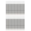 PATIKIL 50 Pack Retractable Ballpoint Pen Refills, 1.0 mm Black