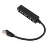 Ethernet Splitter Professional 1 to 4 Ports High Speed 100Mbps