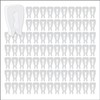 100 Pack Inventory Control Clips, Peg Hook Product Stoppers, Fits