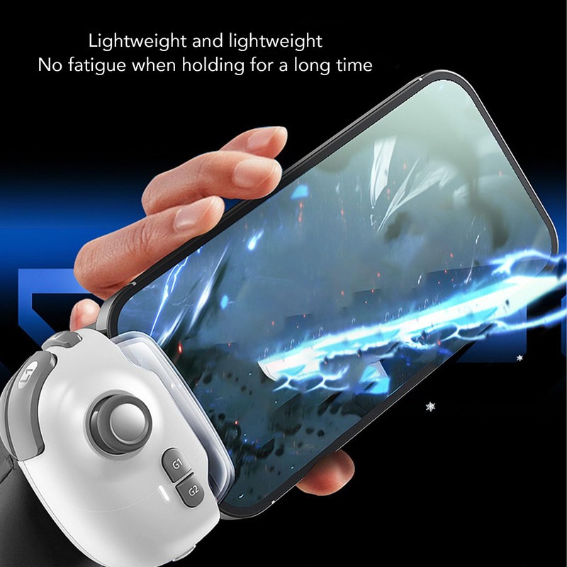 Wireless Game Controller, One Handed Bluetooth Mobile Gaming Controller, Enhanced
