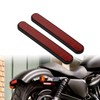 HDBUBALUS Pair Front & Rear Saddlebag Deadbolt Reflector Lower Fit