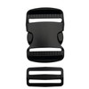 EesTeck 1 Set 50mm Heavy Duty Buckle Clips, Dual Adjustable