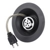 TOMALL PVC Rubber Seal Dustproof Cover for Headlight Conversion Kit