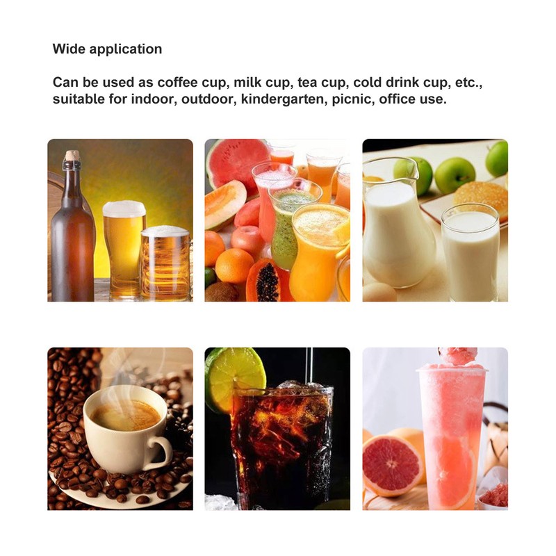 4pcs 304 Stainless Steel Cup Double Layer Insulated Thickened Cup