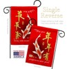 Wishing You Prosperity Year Garden House Flags Set New Lunar