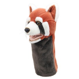 The Puppet Company Red Panda Hand Puppet - Adorable & Playful Plush Forest Creature with Movable Mouth - Soft & Cuddly Wildlife Toy - Unisex, Ideal for Boys & Girls - Perfect for Creative Play - 37cm