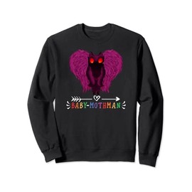 Cryptid Fantasy Baby Mothman Folklore Sweatshirt
