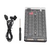 2 in 1 16 Way ARGB PWM Fan Hub SATA