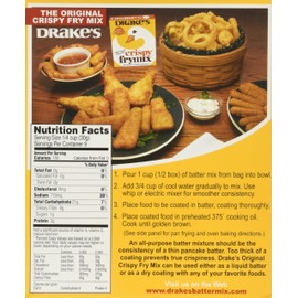Drake's Crispy Frymix 10oz Box, Pack of 3