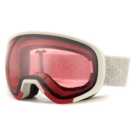 Cyxus 1230 Ski Goggles, Snowboarding, Ultra 180° Wide Vision, UV Protection, 3 Layer Sponge, Adjustable Belt, All Weather Resistant, Breathable, Windproof, Snowproof, Dustproof, Lightweight,