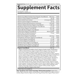 Garden Life Women Once Daily Multivitaminas Mujeres Tabletas