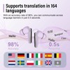 SKIUDCT Ai Translation Earbuds Real Time, 3-in-1 Buletooth 5.3 Translator