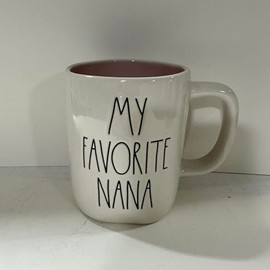Rae Dunn MY FAVORITE NANA Mug - Ceramic - Christmas
