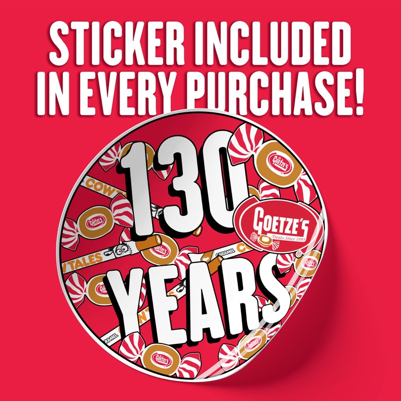 Goetze's Candy Sweet Shoppe Cow Tales Mix - Strawberry Smoothie