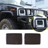 PIUGILH Front Turn Signal Light Taillight Cover Kit Guard Trim