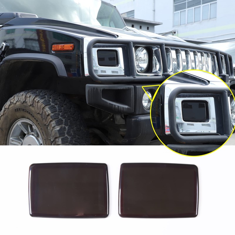 PIUGILH Front Turn Signal Light Taillight Cover Kit Guard Trim