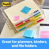Post-it Tabs File Folder Tabs, 2" x 1.5", 24 Tabs,