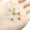 TTSAM 40 Pieces Eyeglass Chain Ends Adjustable Rubber Spectacle End