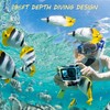 POATOW Waterproof Housing for GoPro Hero 12/11/10/9 Black, 60M/196FT Underwater