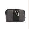 DFV mobile - Multipurpose Horizontal Belt Case 2 Compartments Zipper