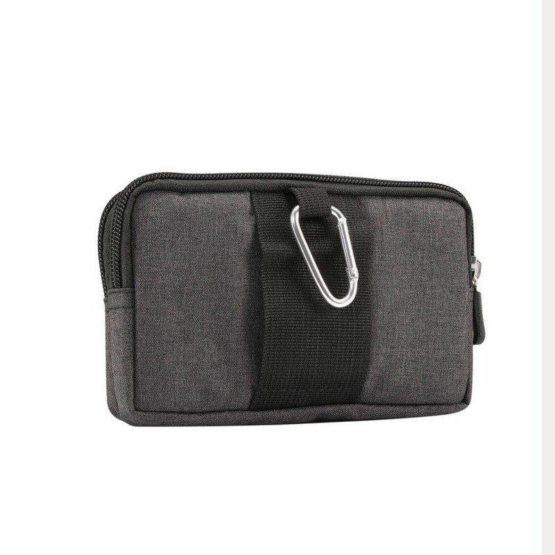 DFV mobile - Multipurpose Horizontal Belt Case 2 Compartments Zipper