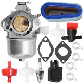 Hoypeyfiy Carburetor Kit Replacement for BS 699831 694941 28D700 28M700 28R700 28T700 Lawn Mower Tractor Carb with Air Filter Gaskets