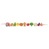 Janod - Threading Beads - Vegetable Garden Theme - Early-Learning