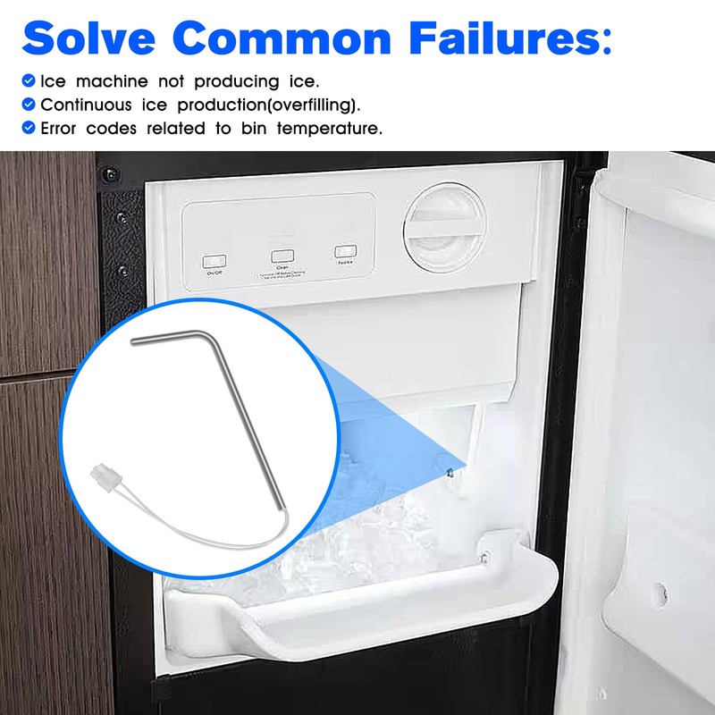 WPW10511923 Ice Maker Sensor Replacement Whirlpool Ice Maker Bin Sensor