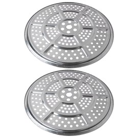 Bryzantine New 2-Pack Canning Rack for Pressure Cooker Presto 01781 23-Quart, for All American 21.5-Quart, for T-fal P31052, for Granite Ware 0730-2, for Mirro 92122A