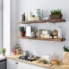 Heavy Duty Shelf Brackets, Floating Shelf Bracket 12 inch 6