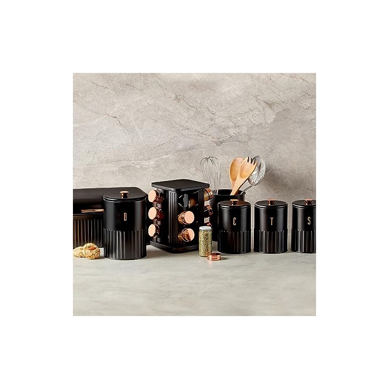 Maxwell & Williams Astor Utensil Holder 12.5x17.5cm Black