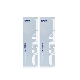 Reach 1450 Toothpaste, Set of 2, Highly Concentrated Fluorine 1,450 ppm Formula, Whitening