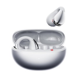 QCY Crossky C30S Clip on Earbuds Open Ear Wireless Bluetooth 6.0, Hi-Res Sound, LDAC, 40H Playtime, Multipoint Connection, IPX5 Waterproof for Running/Workout