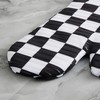 Ohocut Black and White Checkered Oven Mitts Heat Resistant, Vintage