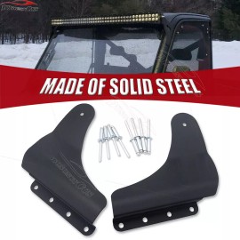 DYSO Roof 50'' LED Light Bar Pop-up Windshield Mount Fit Polaris Ranger XP 900 1000