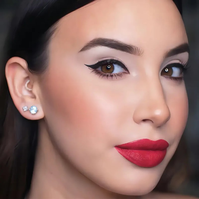 Labial Mate - Studio Look - Deep Red - Cyzone