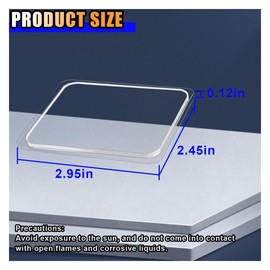 10 Pack Sticky Gel Pads, Traceless Clear Double Sided Gripping Pads, Washable Reusable Super Adhesive Pad, Anti Slip Pad Holder Mat for Car Dashboard Cell Phone Home Office Walls