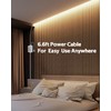 Samsion 65.6FT COB Led Strip Lights Outdoor Waterproof 20M Dimmable