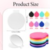 80pcs Mini Round Folding Mirror Portable Pocket Mirrors Compact Mirrors