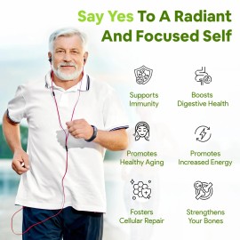 UD_Fruits and Vegetables Supplements With BioPerine Contains 38 Fruits & Vegetables Super Food Powder Supplements Formula For Ov