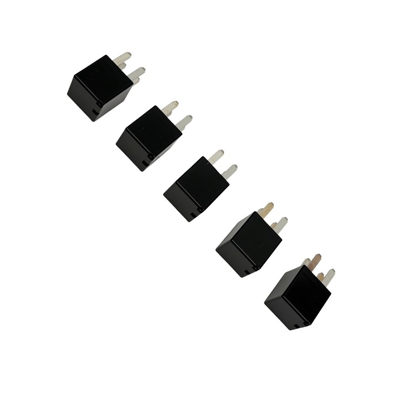 HYNYHT 5pcs Automotive Relay 12VDC 20A 4-Pin 5L3T-AA Compatible with